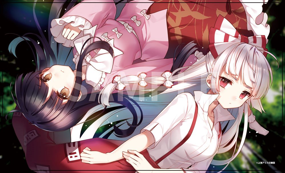新品】東方Project クリエイターズラバーマット 7 藤原妹紅&蓬莱山輝夜