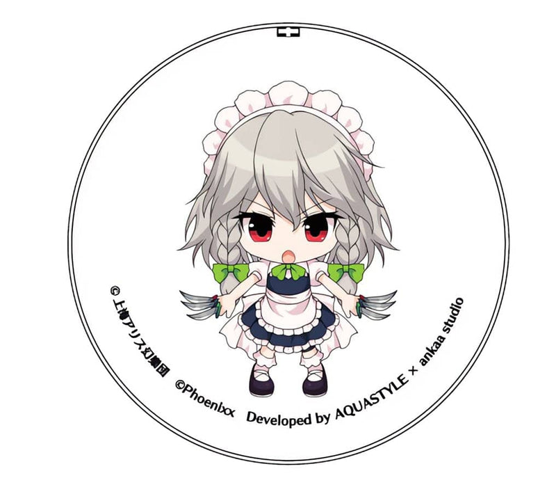 [New] Mysterious Gensokyo -FORESIGHT- "Sakuya Izayoi" A4 clear file & 57mm can badge set / Phoenixx Co., Ltd. Release date: Around May 2024
