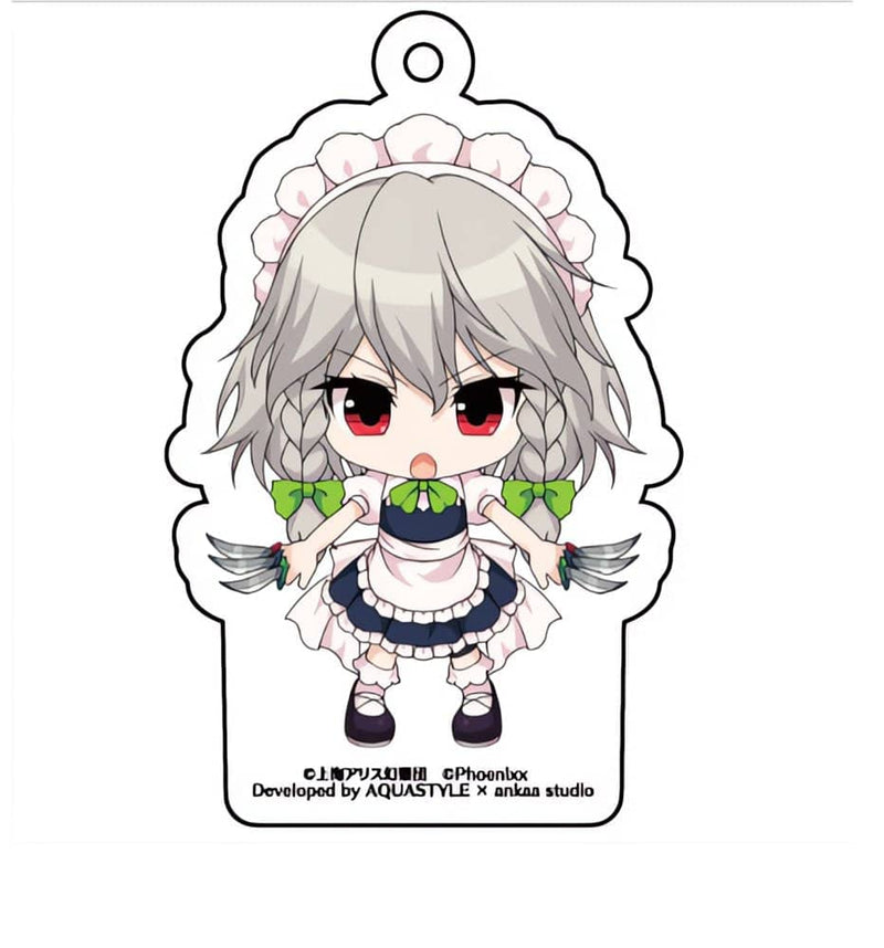 [New Product] Touhou Project: A Fateful Encounter in Gensokyo -FORESIGHT- "Izayoi Sakuya" Acrylic Keychain / Phoenixx Co., Ltd. Release Date: Around May 2024