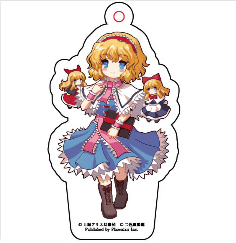 [New] Toho Project Toho Yajaku Shokudo 'Alice Murgatroyd' acrylic key ring / Phoenixx Corporation Release date: approx. 2024.05