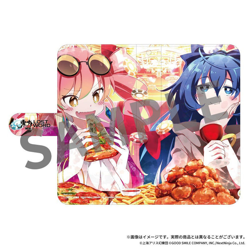 [New Product] Touhou LostWord Diary-style Smartphone Case 16, Iyakami Joen & Iyakami Shion "Celebrity Order" / Akihabara Hobby / Izanagi Co., Ltd. Release Date: Around April 2025