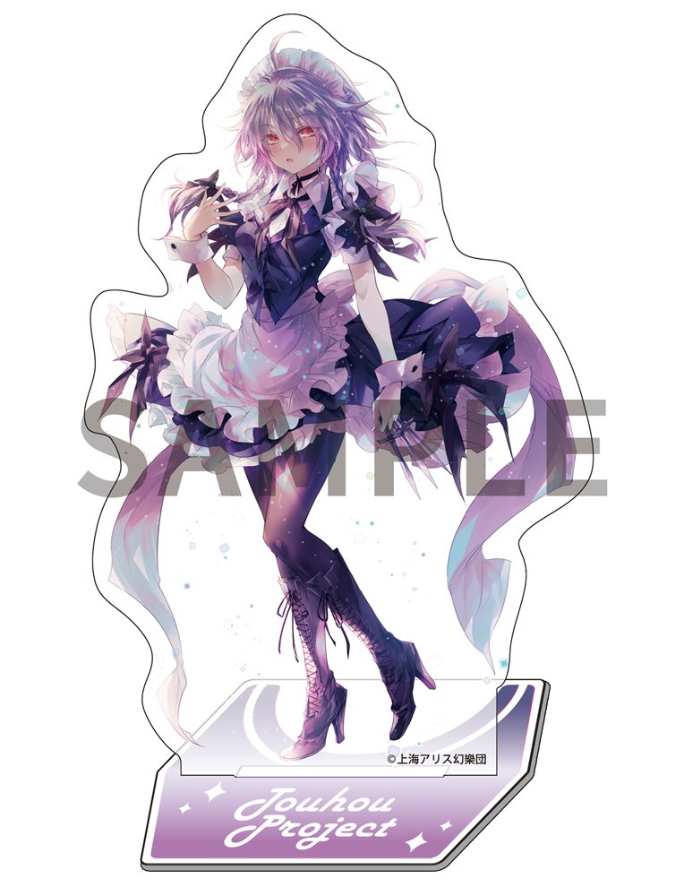 【新品】東方Project キャラクターアクリルスタンド 20 十六夜咲夜 illust.小林由高 / アキバホビー／株式会社イザナギ 発売日:2024年10月頃