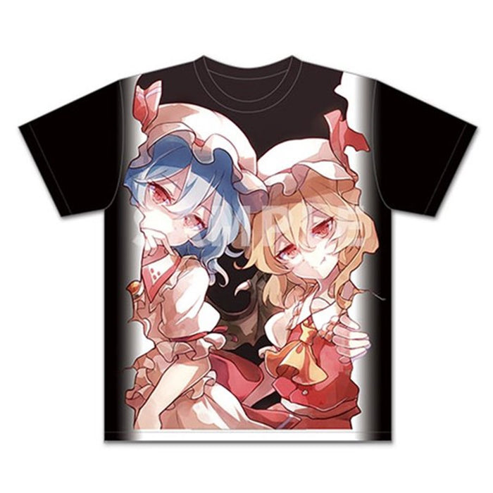 【新品】東方ProjectフルカラーTシャツ「スカーレット姉妹」 illust:60枚 Mサイズ / アキバホビー／株式会社イザナギ 発売日:2024年10月頃