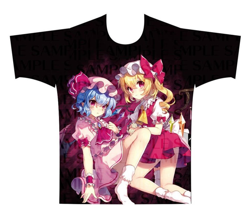 【新品】東方Project フルカラーTシャツ レミリア＆フランドール illust.まさる.jp Lサイズ / アキバホビー／株式会社イザナギ 発売日:2024年10月頃