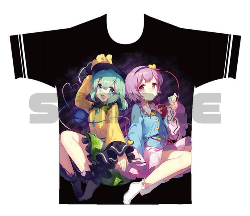 【新品】東方Project フルカラーTシャツ 古明地さとり&こいし illust.まさる.jp Mサイズ / アキバホビー／株式会社イザナギ 発売日:2024年10月頃