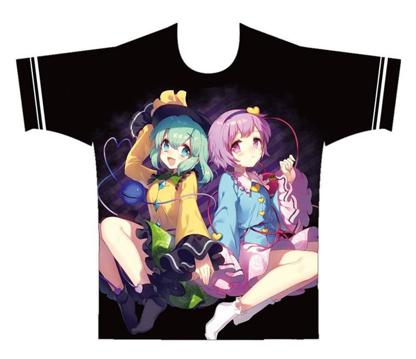 【新品】東方Project フルカラーTシャツ 古明地さとり&こいし illust.まさる.jp Lサイズ / アキバホビー／株式会社イザナギ 発売日:2024年10月頃