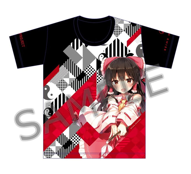 【新品】東方Project フルカラーTシャツ 博麗霊夢 illust.shnva Mサイズ / アキバホビー／株式会社イザナギ 発売日:2024年10月頃