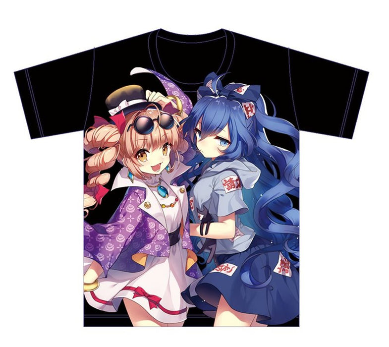 [New] Touhou Project Full Colour T-shirt Yoroshin Sisters illust.masaru.jp Size M / Akiba Hobby / Izanagi Corporation Release date: approx. 2024/10