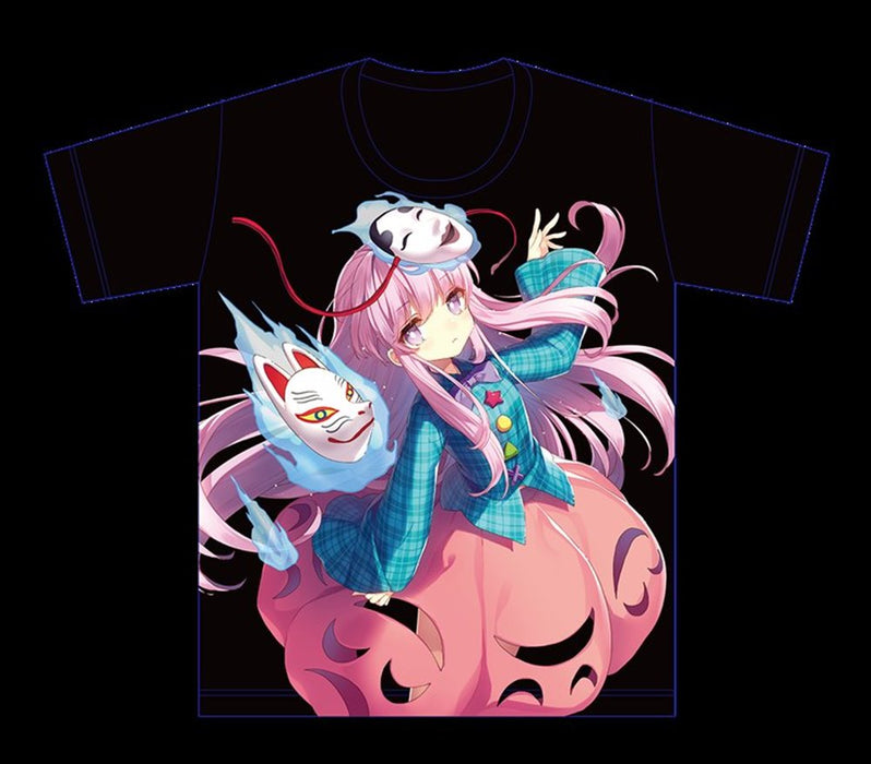 【新品】東方Project フルカラーTシャツ 秦こころ illust.まさる.jp Mサイズ / アキバホビー／株式会社イザナギ 発売日:2024年10月頃