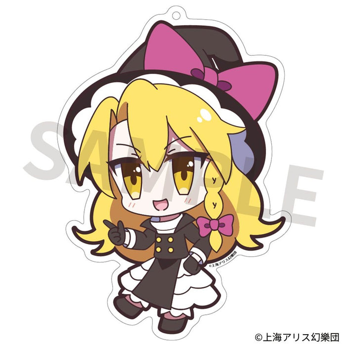 [New] Touhou Project Acrylic Keychain Yuru Toho 153 Kirisame Marisa Suzunaan Ver. / Akiba Hobby / Izanagi Corporation Release date: approx. 2024/12