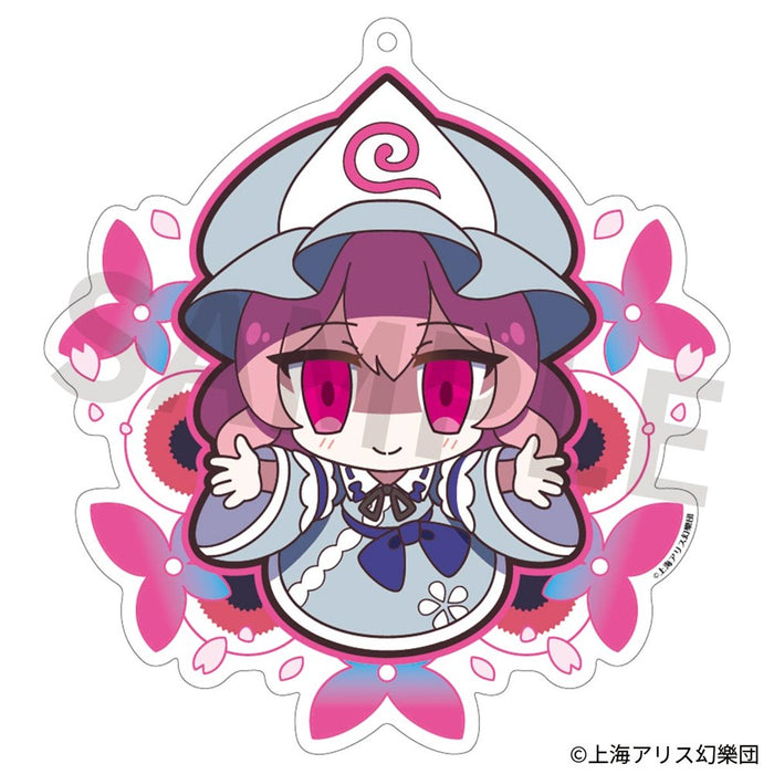 [New] Toho Project Acrylic Keychain Yuru Toho 155 Saigyoji Yuyuko Anti-Spirit Butterfly Ver. / Akiba Hobby / Izanagi Corporation Release date: approx. 2024/12