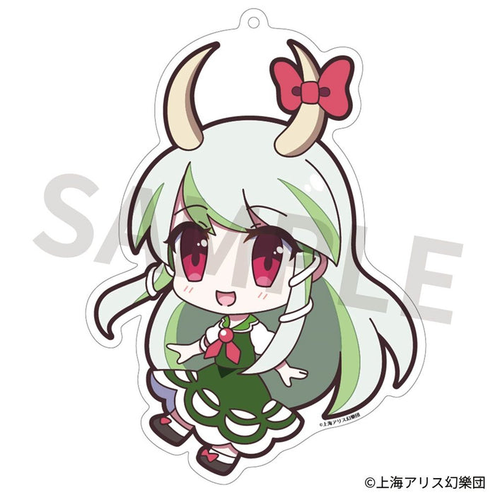 [New] Touhou Project Acrylic Key Ring Yuru Toho 156 Kamishirasawa Keine Haktaku Ver. / Akiba Hobby / Izanagi Corporation Release date: approx. 2024/12