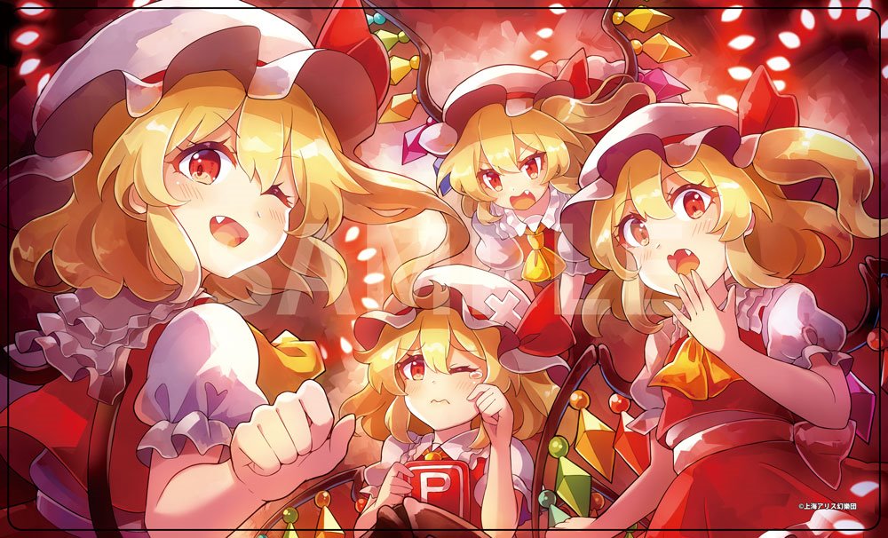 [New] Touhou Project Character Rubber Mat 9: Forbidden 'Four of a Kind' illust. 60 sheets / Akiba Hobby / Izanagi Corporation Release date: approx. 2024 Dec.