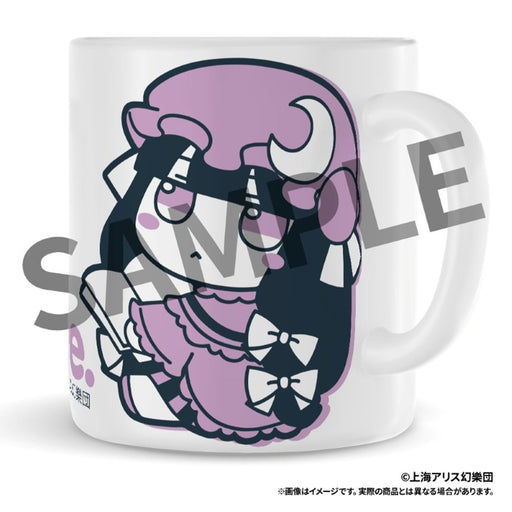 【新品】東方Project ふもふもマグカップ 5 ふもふもぱちぇ。（パチュリー・ノーレッジ） / アキバホビー／株式会社イザナギ 発売日:2025年10月頃