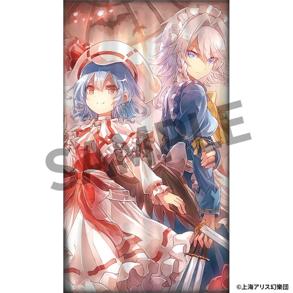 新品】東方Project BIGのれんカーテン 3 レミリア＆咲夜 illust.60枚