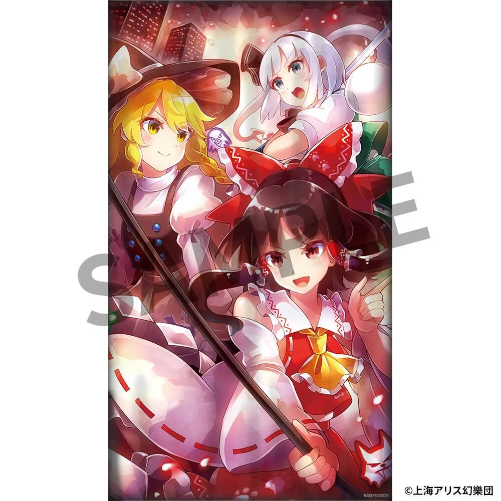 新品】東方Project BIGのれんカーテン 4 鬼形獣自機組 illust.60枚