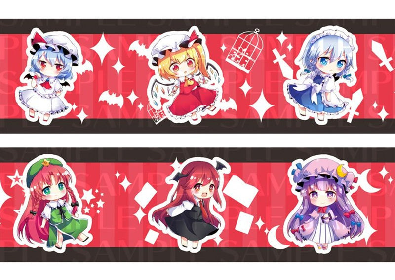 [New] 東方Project BIG遮蔽膠帶 1 紅魔鄉 illust.mirimo / AKIBA-HOBBY／株式会社イザナギ 發售日:2025年08月月前後