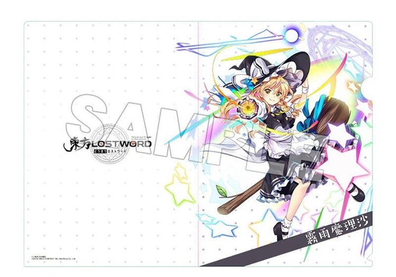 【新品】東方LostWord クリアファイル 霧雨魔理沙 / グッドスマイルカンパニー 発売日:2019年12月25日