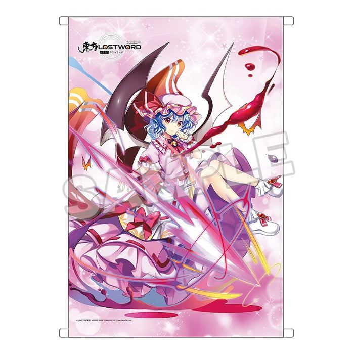 【新品】東方LostWord B2タペストリー レミリア・スカーレット / グッドスマイルカンパニー 発売日:2024年09月頃