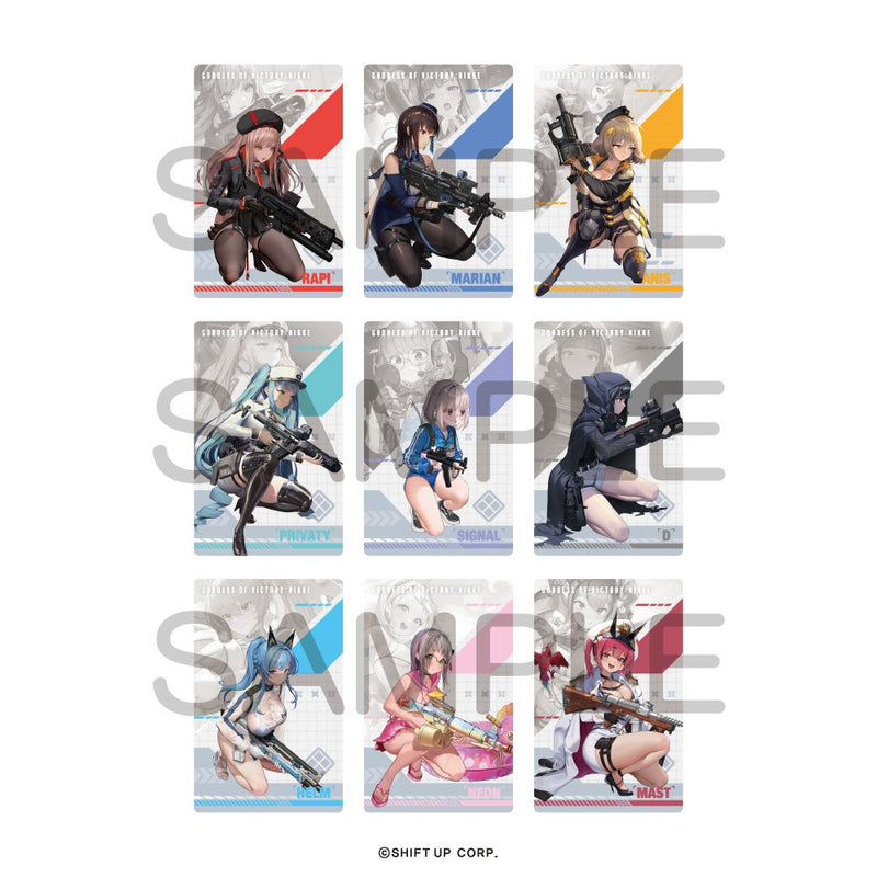 【新品】勝利の女神:NIKKE ガンガールメタルカードコレクションVol.1（再販） 1BOX / アルジャーノンプロダクト 発売日:2025年10月頃