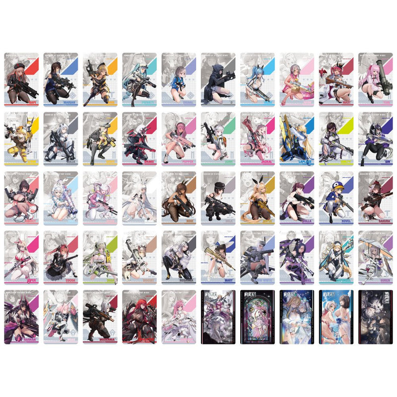 【新品】勝利の女神:NIKKE ガンガールメタルカードコレクションVol.1（再販） 1BOX / アルジャーノンプロダクト 発売日:2025年10月頃