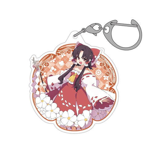 【新品】東方Project 博麗霊夢 アクリルマルチキーホルダー HANA・BIYORI Ver. illust：baba / 博麗神社崇敬会 発売日:2027年01月頃