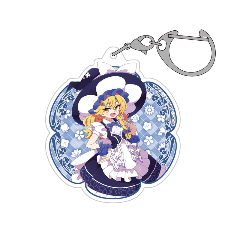 【新品】東方Project 霧雨魔理沙 アクリルマルチキーホルダー HANA・BIYORI Ver. illust：baba / 博麗神社崇敬会 発売日:2027年01月頃