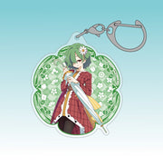 【新品】東方Project 風見幽香 アクリルマルチキーホルダー HANA・BIYORI Ver. illust：baba / 博麗神社崇敬会 発売日:2027年01月頃
