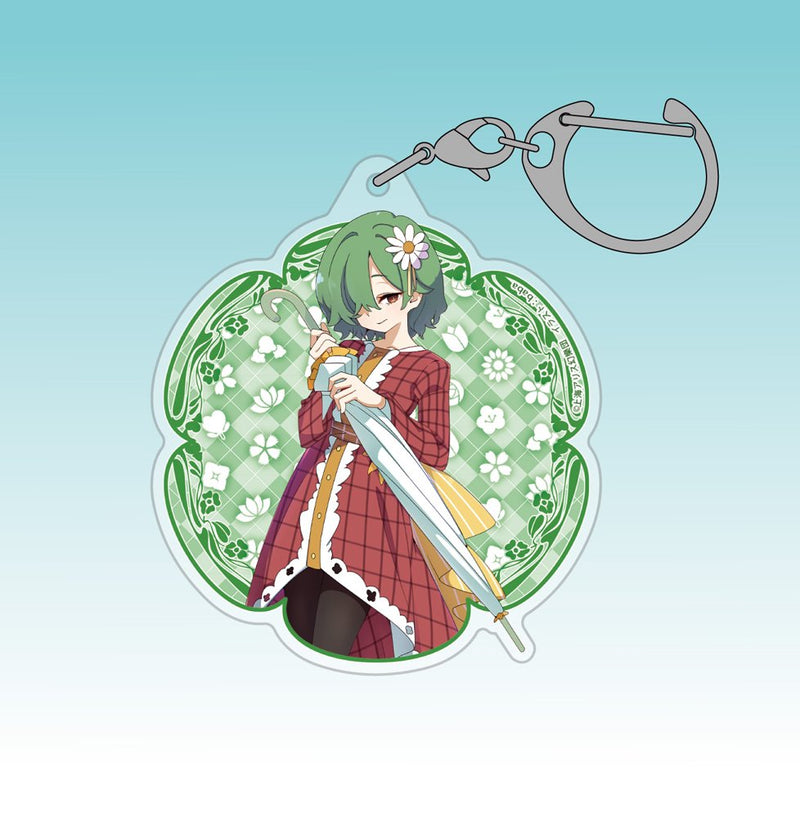 【新品】東方Project 風見幽香 アクリルマルチキーホルダー HANA・BIYORI Ver. illust：baba / 博麗神社崇敬会 発売日:2027年01月頃
