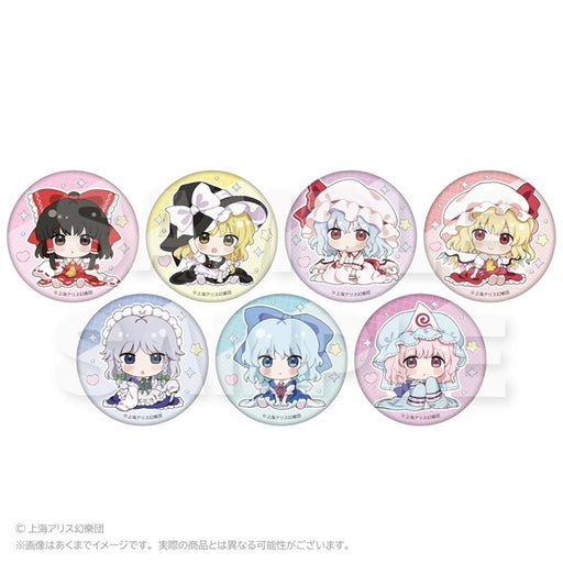 【新品】東方Project トレーディング缶バッジ　ちびっこver.（1BOX7個入） / 株式会社impact connect 発売日:2026年11月頃