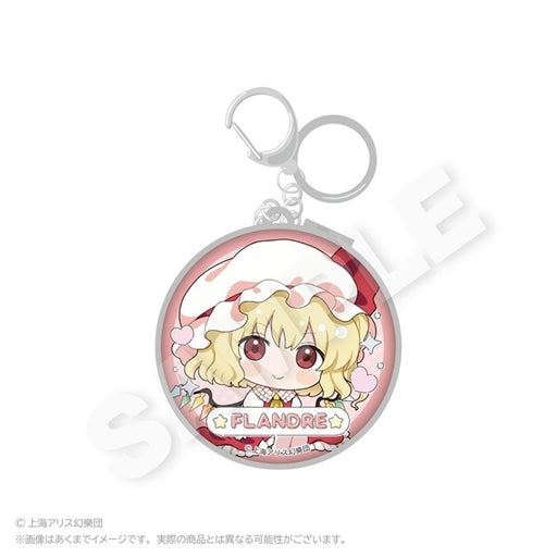 【新品】東方Project コンパクトミラー　ちびっこver.　フランドール・スカーレット / 株式会社impact connect 発売日:2026年11月頃