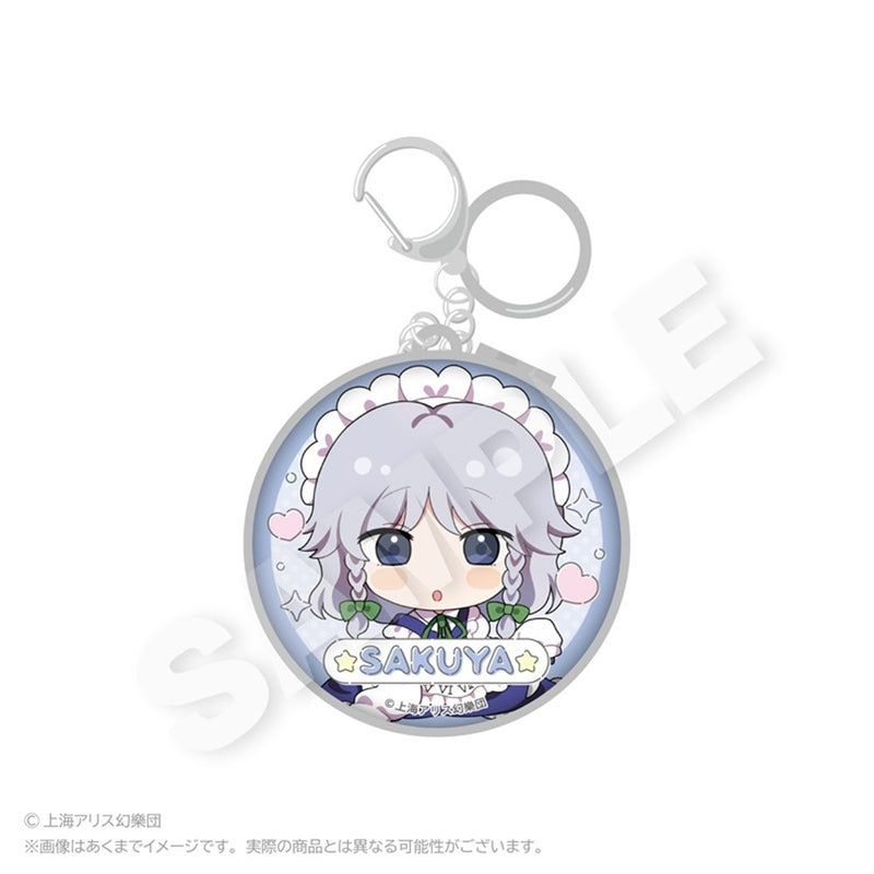 【新品】東方Project コンパクトミラー　ちびっこver.　十六夜 咲夜 / 株式会社impact connect 発売日:2026年11月頃