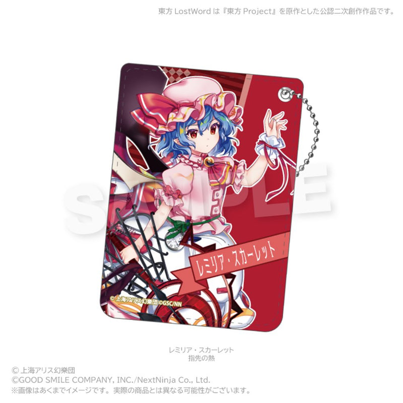 【新品】東方LostWord　PUレザーパスケース レミリア・スカーレット（指先の熱） / 株式会社impact connect 発売日:2026年07月頃