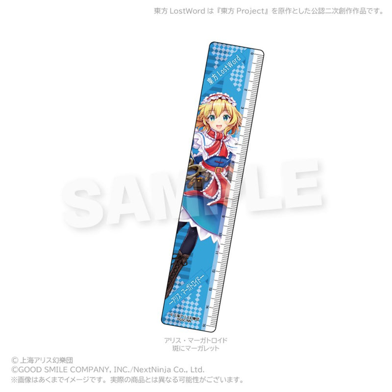 【新品】東方LostWord　15cm定規 アリス・マーガトロイド（斑にマーガレット） / 株式会社impact connect 発売日:2026年07月頃