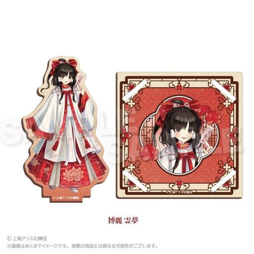 【新品】東方Project 木製スタンドコースター 中華風ドレスver. 博麗 霊夢 / 株式会社impact connect 発売日:2026年08月頃