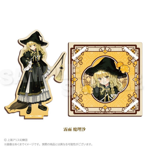 【新品】東方Project 木製スタンドコースター 中華風ドレスver. 霧雨 魔理沙 / 株式会社impact connect 発売日:2026年08月頃