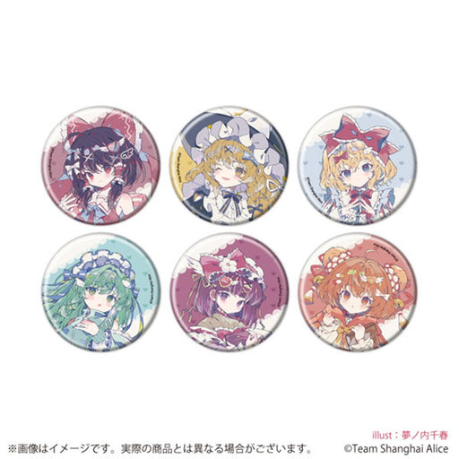 【新品】缶バッジ 東方Project 09 天使界隈Ver.(描き起こしイラスト) (1BOX6個入り) / A3(エースリー) 発売日:2026年08月頃