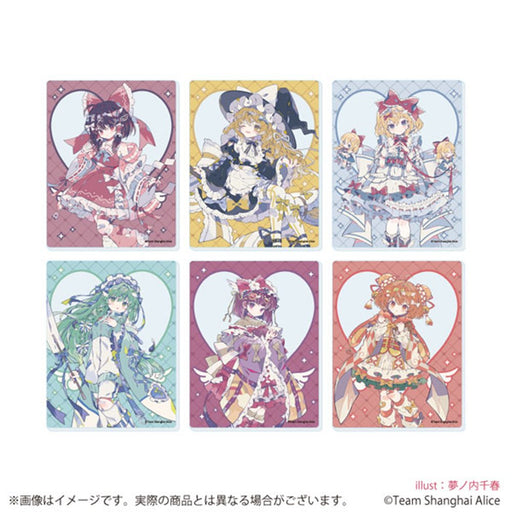【新品】アクリルカード 東方Project 05 天使界隈Ver.(描き起こしイラスト) (1BOX6個入り) / A3(エースリー) 発売日:2026年08月頃