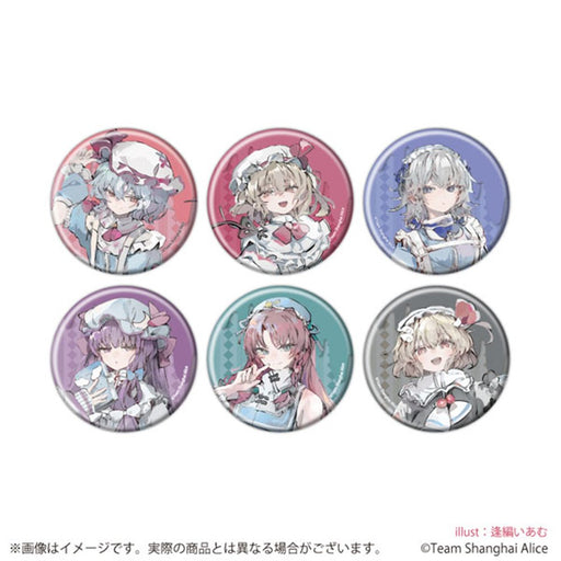 【新品】缶バッジ 東方Project 11 天使界隈Ver.(描き起こしイラスト) (1BOX6個入り) / A3(エースリー) 発売日:2026年08月頃