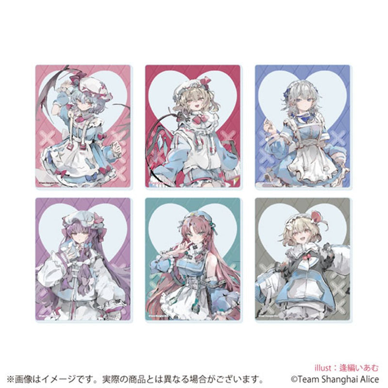 【新品】アクリルカード 東方Project 06 天使界隈Ver.(描き起こしイラスト) (1BOX6個入り) / A3(エースリー) 発売日:2026年08月頃