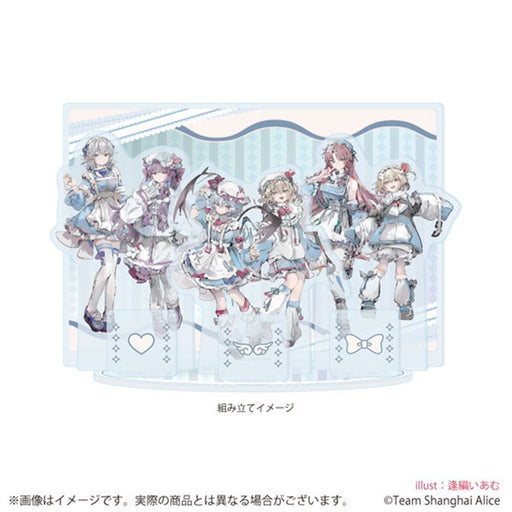 【新品】アクリルジオラマ 東方Project 06 集合デザイン 天使界隈Ver.(描き起こしイラスト) / A3(エースリー) 発売日:2026年08月頃