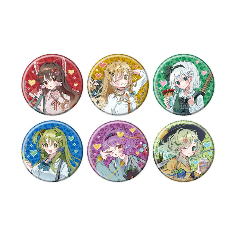 [New] Can Badge Touhou Project 17 Heisei Gyaru Ver. (Original Illustration) (1 BOX with 6 pieces) / A3 (Ace Three) Release date: around July 2026