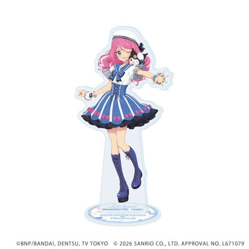 【新品】アクリルスタンド アイカツスターズ!×サンリオキャラクターズ 12 桜庭ローラ×クロミ(コラボイラスト(等身)) / A3(エースリー) 発売日:2026年11月頃