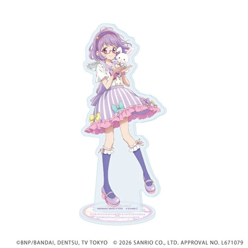 【新品】アクリルスタンド アイカツスターズ!×サンリオキャラクターズ 13 七倉小春×ウィッシュミーメル(コラボイラスト(等身)) / A3(エースリー) 発売日:2026年11月頃