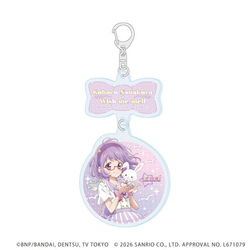 【新品】連結アクリルキーホルダー アイカツスターズ!×サンリオキャラクターズ 03 七倉小春×ウィッシュミーメル(コラボイラスト(等身)) / A3(エースリー) 発売日:2026年11月頃