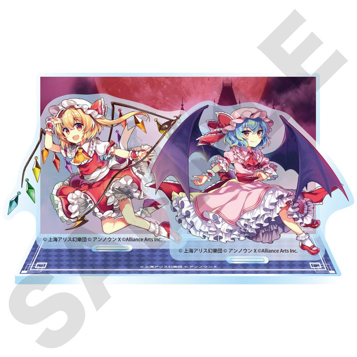 【新品】東方ダンマクカグラ ファンタジア・ロスト アクリルジオラマ レミリア&フランドール / アレスカンパニー 発売日:2025年03月頃