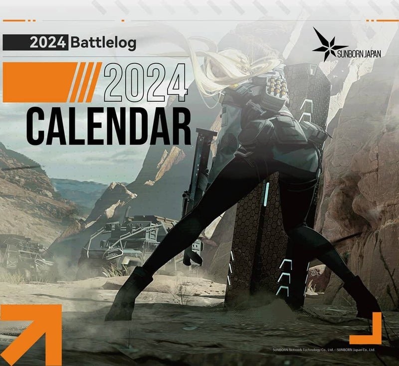 【新品】ドールズフロントライン2024年卓上カレンダー / サンボーンジャパン 発売日:2024年02月上旬