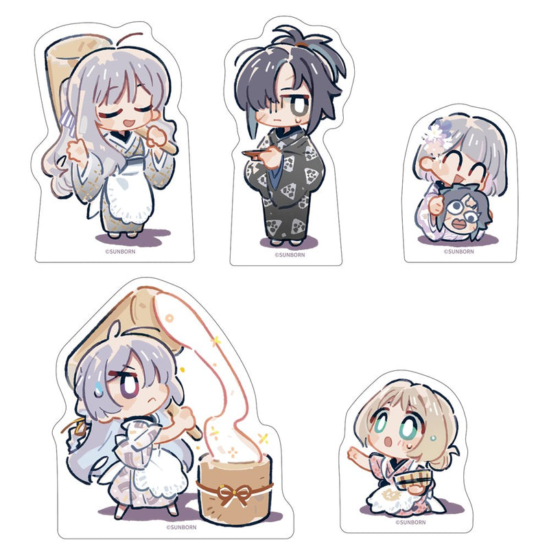 [New] Dolls Frontline: New Year of the Rebellion Platoon 5 acrylic mini-stands / Sunborn Japan Release date: approx. 2025/01