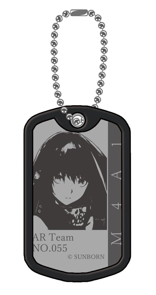 【新品】ドールズフロントライン M4A1 ドッグタグキーホルダー / サンボーンジャパン 発売日:2025年03月頃