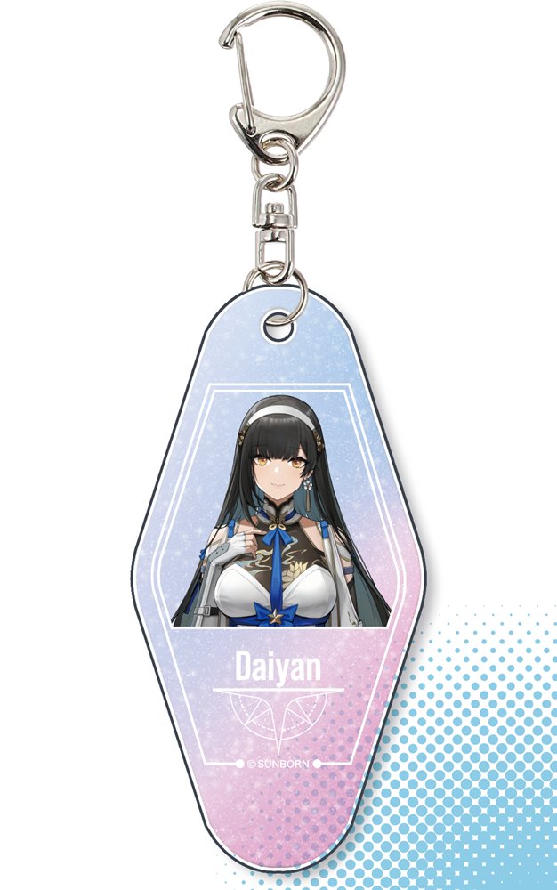 【新品】人偶 frontline 2 黛烟 酒店钥匙扣 / 三本日本 发售日:2025年04月左右